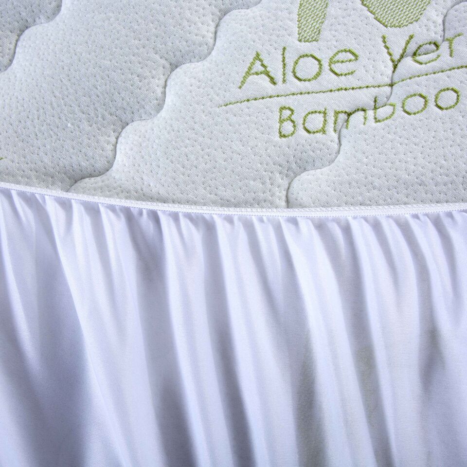 Aloe Vera Bamboo Mattress Pad Cover